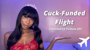 Cuck-Funded Flight (Interactive FinDom JOI)