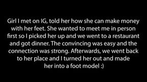 Pinkie’s First FootJob with Me (Part A)