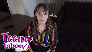 Rebecca Vanguard Works Bosses Cock For Creampie