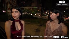 Date Night Turns Into an Intense Anal Threesome Experience