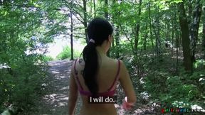 Girlfriends XXX - Group Lesbian Sex on in Public