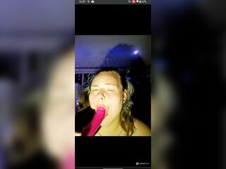 Solo Deepthroat and face smacks