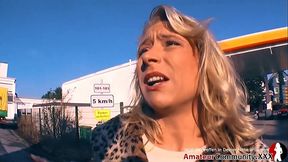 German MILF Vivia gets her ass fucked and gives a deepthroat blowjob