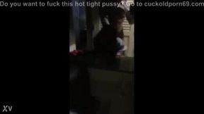 Cuckolding Wife Fucks Black Guy & Films it for Hubby