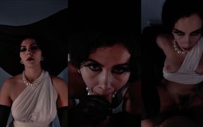 Valentina Nappi Is Lady Dimitrescu From Resident Evil, and She Uses Her Evil Power to Suck as Many Dicks as She Can.