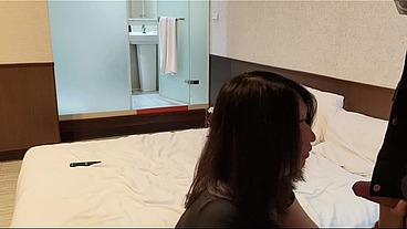 Original clip of sissy yahui fuck by man and got cum on face