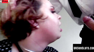 Chubby Redhead Teen Faces A Hard Spanking From Her Daddy
