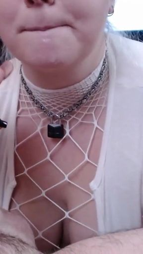 Spit Covered Blowjob - Deepthroat, Face Fuck, Cum on Face