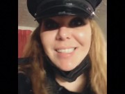 The police are welcome at my place anytime. I love uniforms.