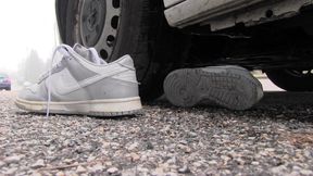 Piss and destroy Nike Dunk of ex girlfriend