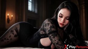 i pinned this pale vampire and fucked her pussy deep, making her moan [ai]