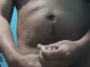 Una paja antes de bañarse