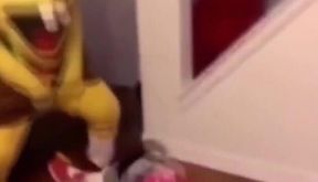 SpongeBob Bangs Hello Kitty in a Juicy Encounter