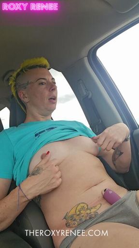 Quickie in the car