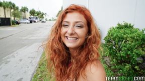 Sensual POV sex action with a big-bottomed model
