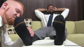 New Boss Ricky's Feet Worshiped