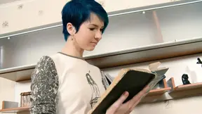 Young brunette rides cock with enthusiasm