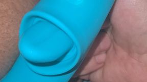 Our Alien Vibrators Tongue Destroys Her Clit