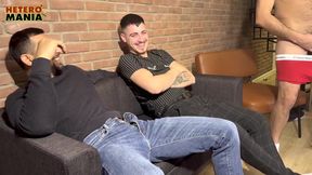 Gay and straight cum contest heats up with packed balls and huge loads