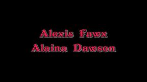 alexis fawx rims and facesits alaina dawson