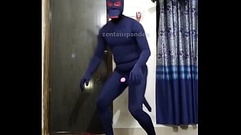 Zentai dog human penis night horror