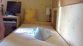 Naked Bed Hump Masturbation