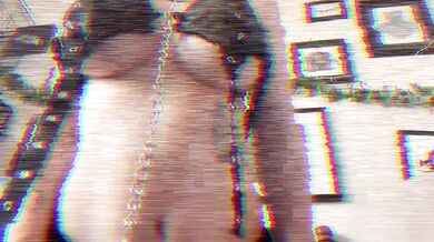 Teasing you showing off my new lingerie