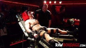 Willing sub Devin Franco gets into a bondage and endure pain for pleasure