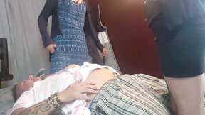 Gang bang group sex