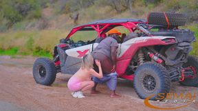 Nico Love Embracing Outdoor BJ and Ass Eating with BBC