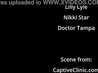 Lesbian Couple Gets Mandatory Hitachi Orgasms From Doctor-Tampa - Lilly Lyle & Nikki Star