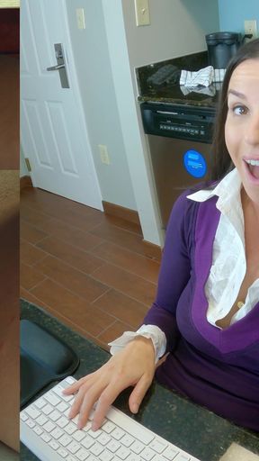 Kobe Lee - Secretary up the Skirt Behind the Scenes V