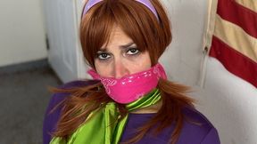 Daphne Chair Tied and OTM Gagged