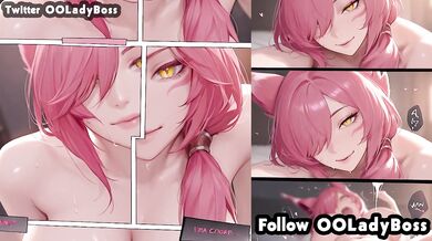 Xayah gets swallowed thickly by league legends ooladyboss raw ecchi hentai