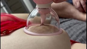 the vacuum tongue licked my nipples so sweetly