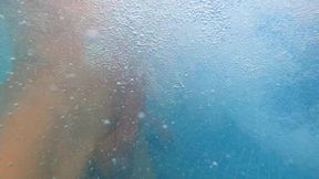 Jerk off My Boner in Spa Bubbles in Slowmotion