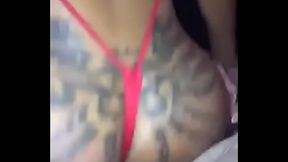 Freaky stripper tweeting her fat ass