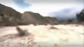 Vanessa May Has an Outdoor Threesome with Blowjobs Handjobs and a DP