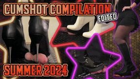 Bootjobs, Shoejobs, Footjobs, 24 Cumshots Compilation Summer 2024 (Edited Version) - Tamystarly - Cock Balls Crush Trample, CBT, Trampling, Stomping