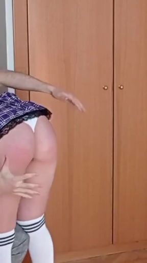 SHANAXNOW INDISCIPLINE STUDENT SPANKED BY PROFESSOR   Clip 1