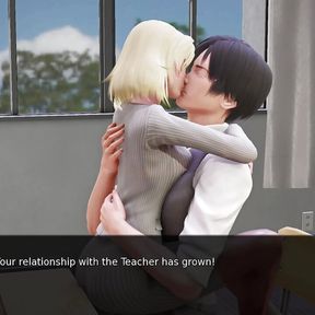 Public Sex Life H - (PT 02) - teacher is broke