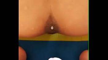 Anal sex creampie