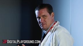 DIGITALPLAYGROUND - Tina Kay Lights Up A Dark Conspiracy With Bold Hacker Glamour