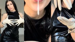 ASMR : Gloves & Spit