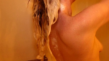 POV Shower Voyeur With Facial Cum Ending