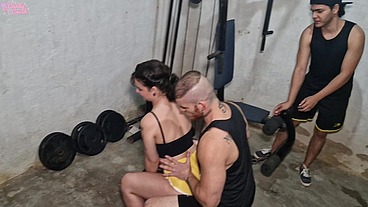 Me and my stepbrother went to the gym just to fuck the hot instructor.