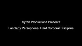 Landlady Persephone- Hard Corporal Discipline (MP4)