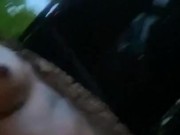 Just came from the club , I was so horny couldn’t make it home.. (Sneaky Public jerk at Gas station)