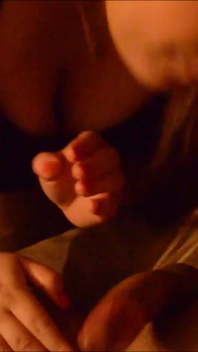 POV Late Night Wife Blowjob   Clip 1
