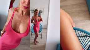 coucou les zamours hier matin a ibiza avec ma petite tenue rose je ...